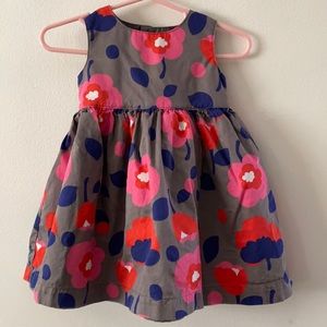 Carter’s gray floral dress
